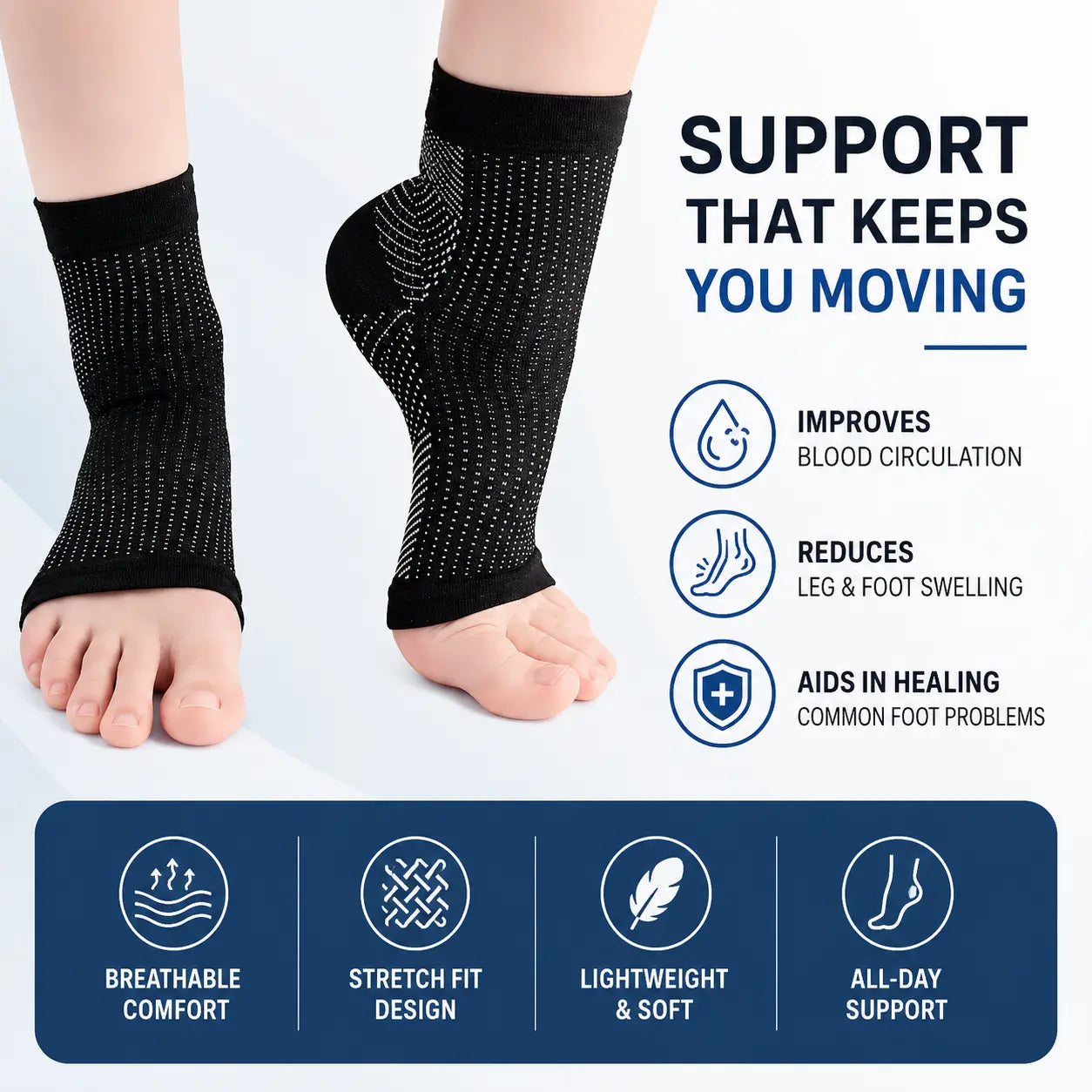 Compression Foot Sleeves