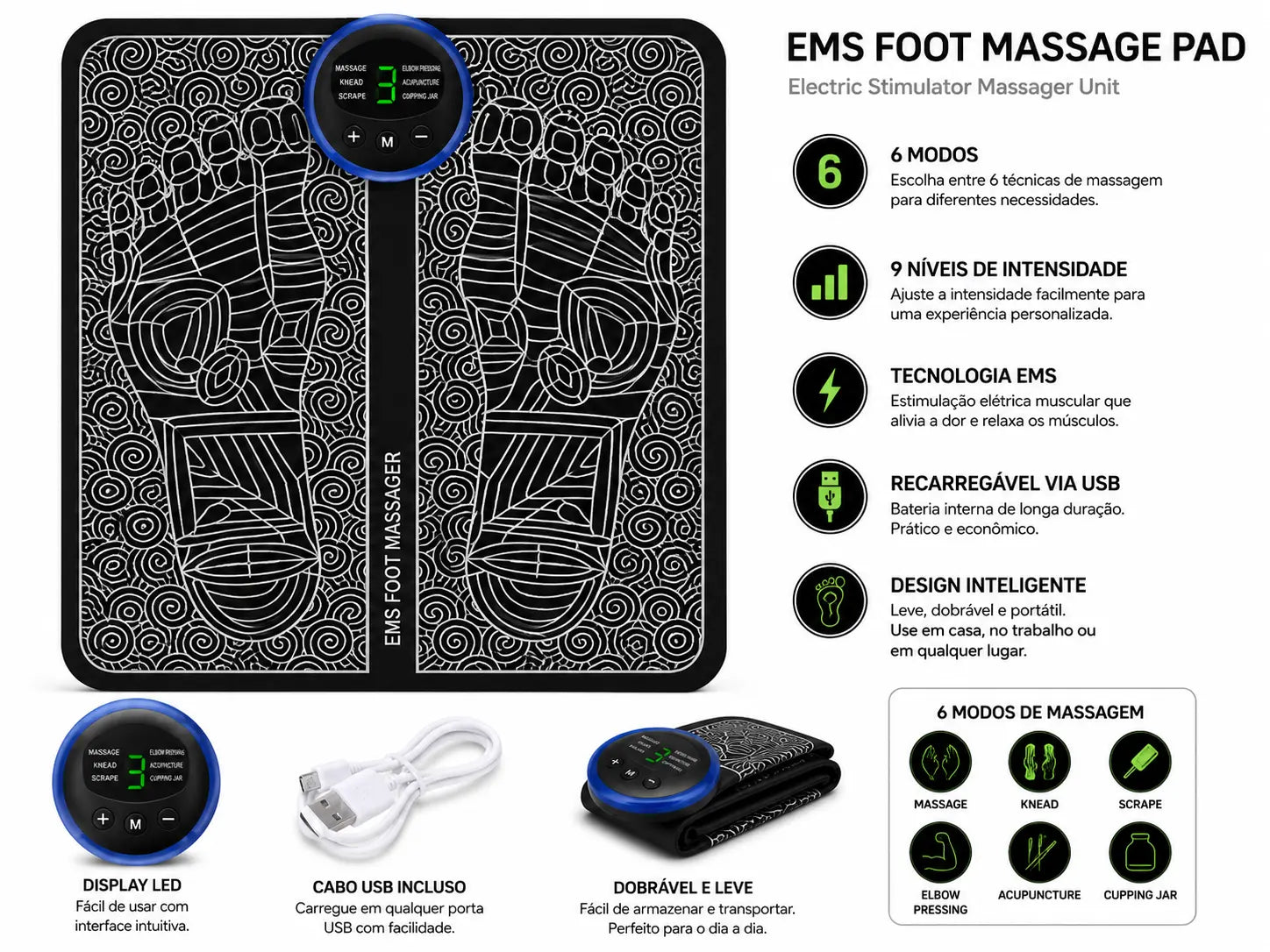 EMS Foot Massager Mat