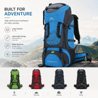 Waterproof Hiking Backpack 55-75L | Outdoor Camping & Mountaineering